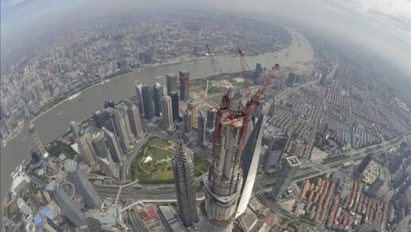 Torre de Shanghái, el segundo mayor rascacielos del mundo