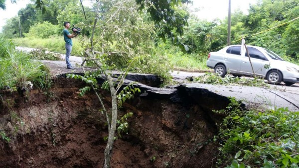 Santa Bárbara en peligro de quedar incomunicada