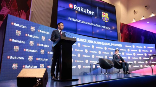 Rakuten será el nuevo patrocinador del FC Barcelona
