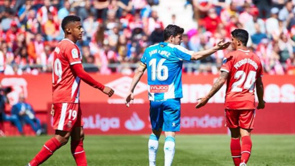 Girona y 'Choco' Lozano en problemas de descenso en la Liga Española
