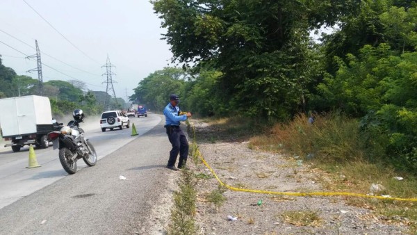 Hallan otro cadáver 'embolsado' en San Pedro Sula