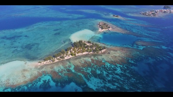 'En la luz”… y en las bellas playas de Utila
