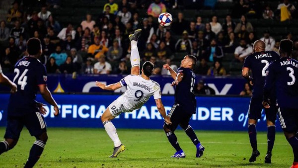 ¡Lo volvió a hacer! El golazo de Zlatan Ibrahimovic en Estados Unidos