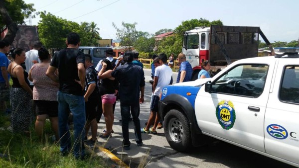 Un soldador muere atropellado por un camión en San Pedro Sula