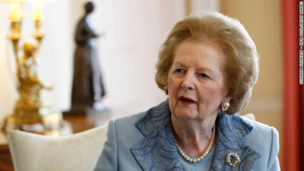 Entierran cenizas de Margaret Thatcher