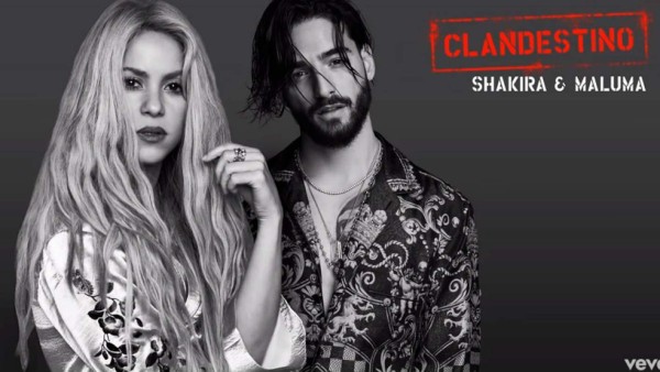 Shakira y Maluma estrenan 'Clandestino'