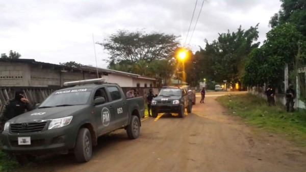 Drogas, armas y dinero hallan en operativos en Morazán, Yoro