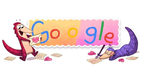 El curioso ‘doodle’ con el que Google celebra San Valentín