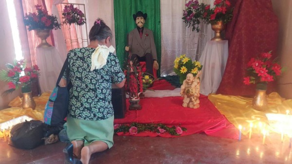 Riden en Honduras tributo a San Judas y San Simón