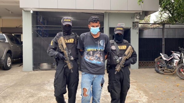 Capturan a 'El Shaggi' en Lomas del Carmen, San Pedro Sula