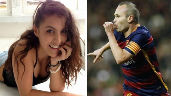 Actriz de cine para adulto quiere llevarse a la cama a Iniesta