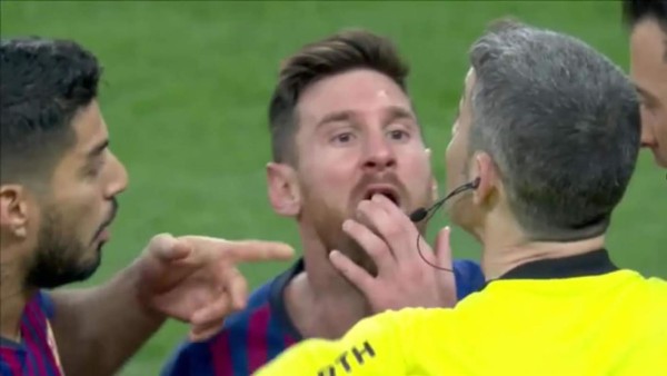Sergio Ramos suelta un manotazo a Messi y el argentino responde con fuertes insultos