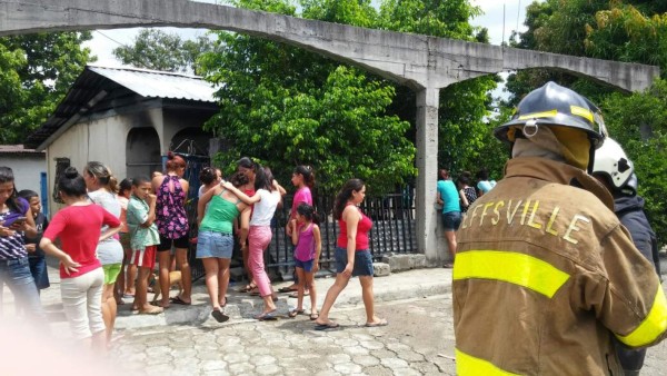Se quema comerciante tras incendiarse su casa en San Pedro Sula