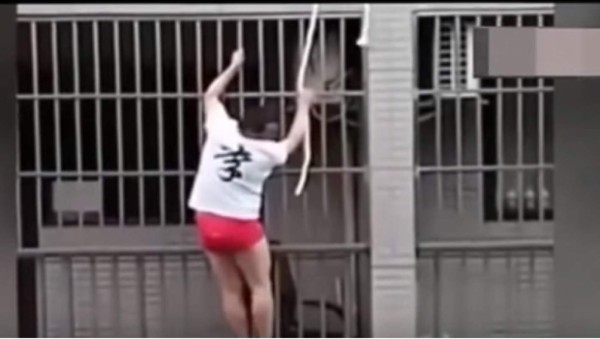 Video viral: Captan a amante en espectacular huida