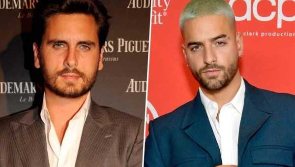 Scott Disick y Maluma se pelean en Twitter