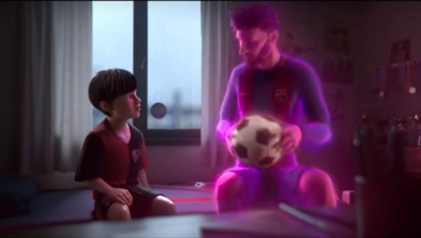 Leo Messi conmueve al mundo en video animado de Gatorade