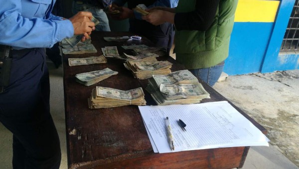 Encarcelan al ciudadano que fue detenido con más de $21,000 en La Paz