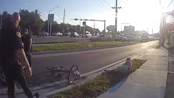 Indignante acción de policía con hondureño atropellado en EUA