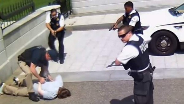 Revelan video de hombre que quiso entrar armado a la Casa Blanca &nbsp;&nbsp;