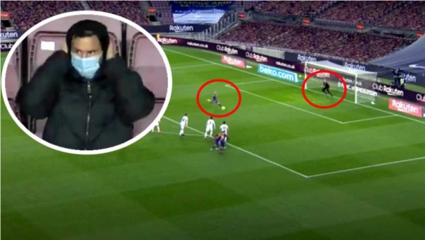 VIDEO: El penal que falló Martin Braithwaite ante el Eibar con Messi en la grada del Camp Nou