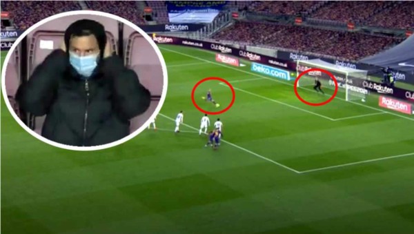 VIDEO: El penal que falló Martin Braithwaite ante el Eibar con Messi en la grada del Camp Nou