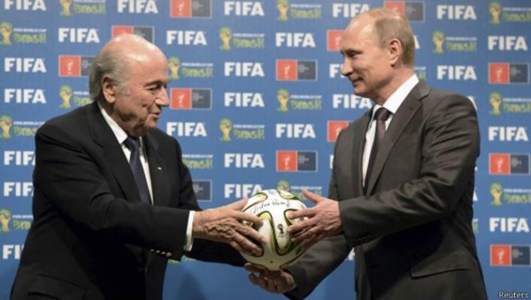 Putin y Blatter presidirán el sorteo preliminar del Mundial 2018