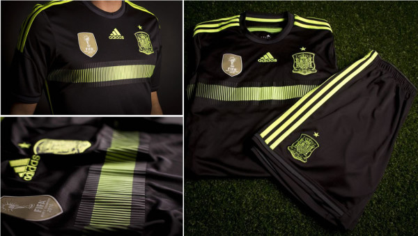 España tendrá uniforme negro en el Mundial de Brasil