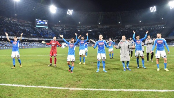 Napoli elimina a Lazio y avanza a semifinales de Copa Italia