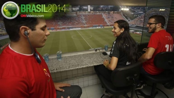 Narradores relatarán partidos del Mundial para los ciegos