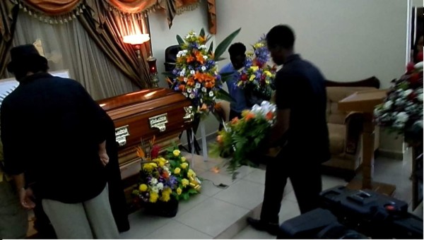 Velan en La Ceiba el cuerpo de Céleo Álvarez Casildo