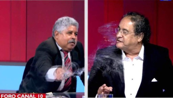 Video de la agresión de Marvin Ponce al político hondureño Nelson Ávila.