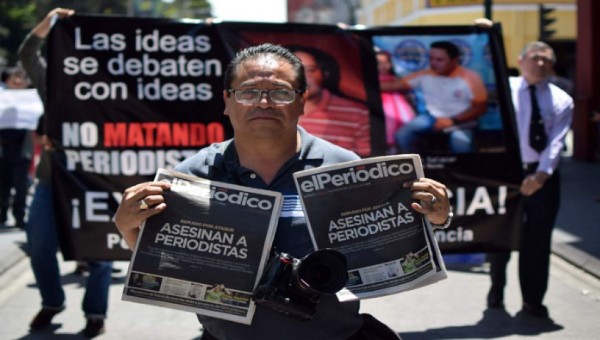 En Guatemala hay 256 periodistas amenazados