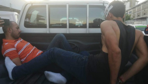 Los capturan después de robarse un taxi en San Pedro Sula