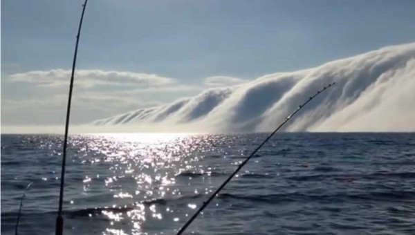 Creían que era un tsunami y resultó ser un banco de niebla