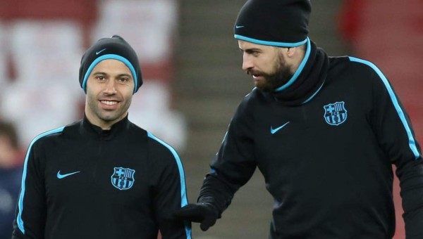 Mascherano asegura que Piqué quiere terminar su carrera en River