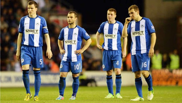 El Wigan desciende a la tercera división de Inglaterra