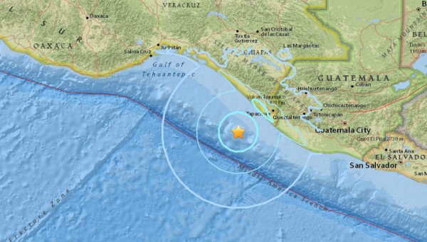 Terremoto de magnitud 6 sacude la costa del sur de México