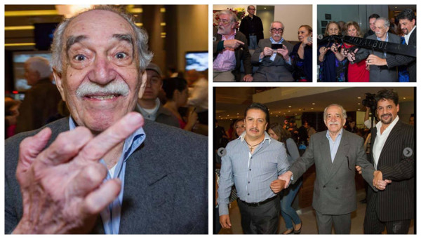 Gabriel García Márquez reaparece lúcido y bromista