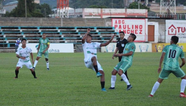 Platense remontó y goleó al Real de Minas en Danlí