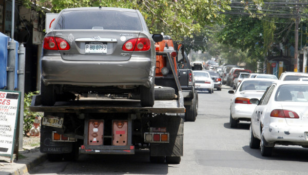L1,500 de multa por estacionarse mal en San Pedro Sula