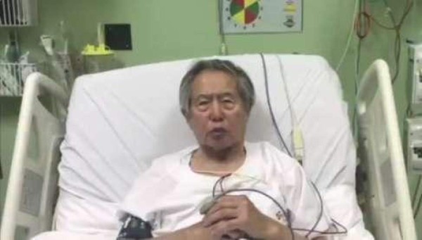 Fujimori pide perdón y agradece el indulto otorgado por Kuczynski