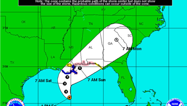 Nueva Orleans se prepara para el desembarco de Karen