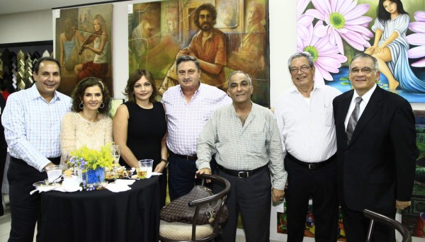 Elegante brindis inaugural