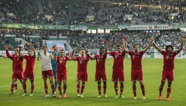 El Bayern de Guardiola arrolla al Wolfsburgo con cinco goles en 17 minutos