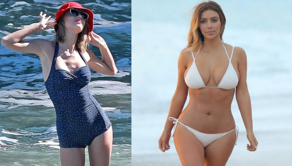Taylor Swift o Kim Kardashian ¿Quién tiene mejor cuerpo?