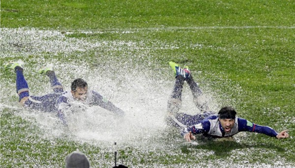 Un diluvio en Rabat preocupa al Real Madrid