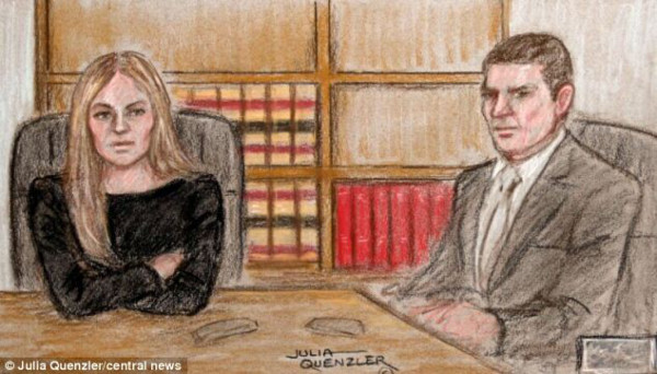 Sienna Miller niega infidelidad a Jude Law