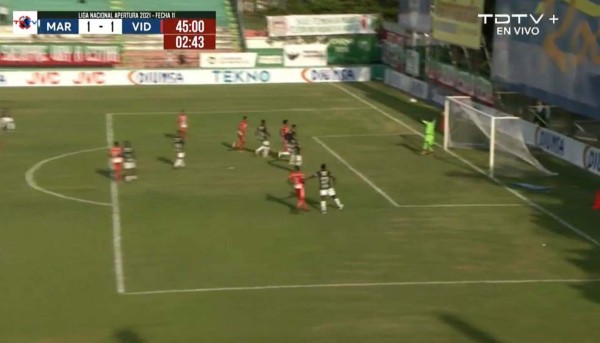 Video: El golazo que se gastó Luis Palma en el Marathón - Vida; su festejó fue a lo Cristiano Ronaldo