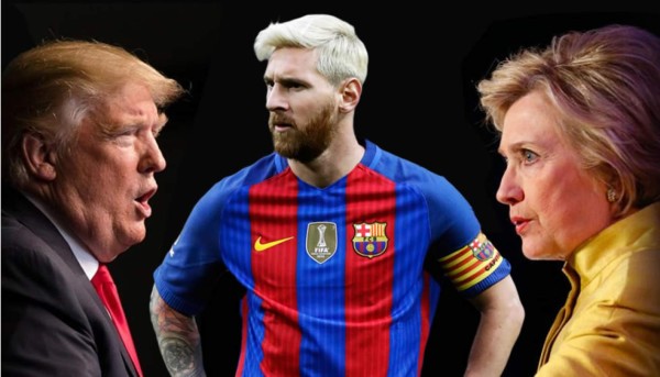 ¡Ni Trump ni Clinton! El voto para Messi que causó furor en las redes sociales