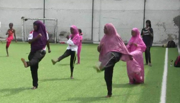 Taekwondo gratis en Somalia para evitar violaciones